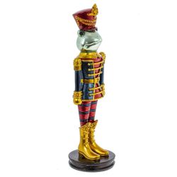 GAEM Фигурка декоративная "Солдатик-лягушонок", L7,5 W7,5 H27 см