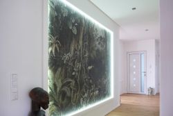 Плинтус для скрытого освещения Wallstyl, 2000x23x80 мм