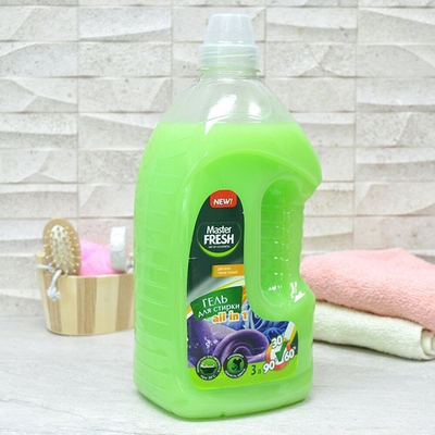 Гель для стирки ALL IN 1 3л Master FRESH