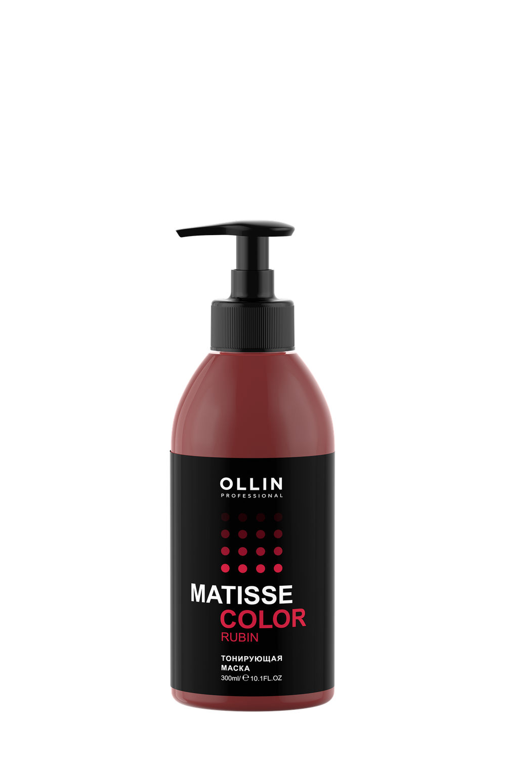 OLLIN Professional Matisse Color Rubin Маска для волос тонирующая, 300 мл