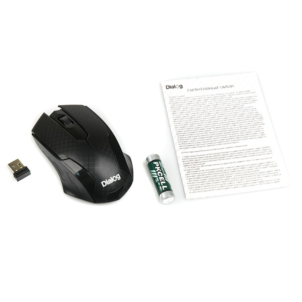 Мышь Dialog MROP-07U (USB) Black