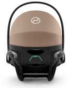 Коляска Cybex Priam IV Chrome Brown complete и автокресло Cloud G i-Size Almond Beige Plus 3 в 1 Leaf Green