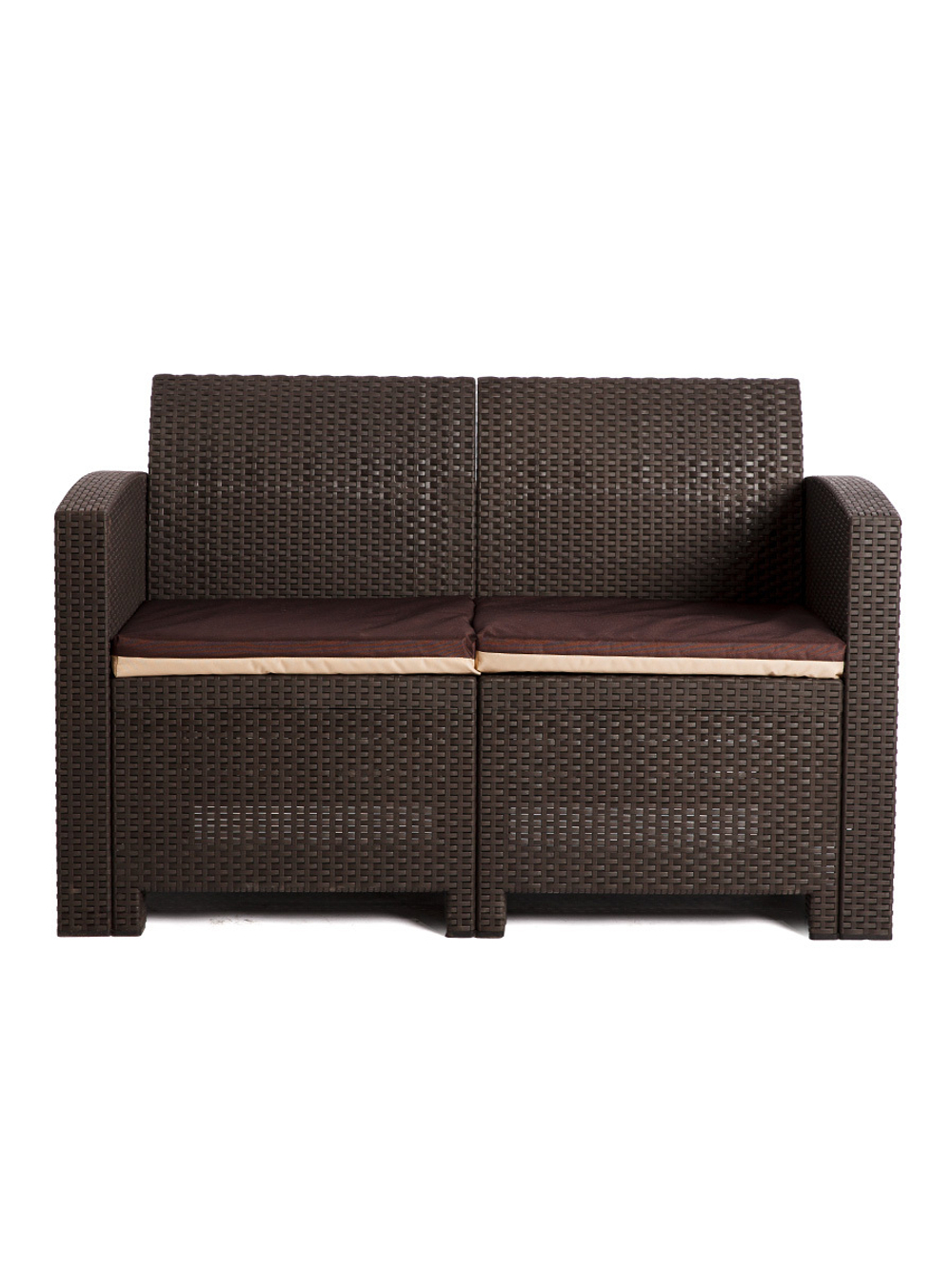 Комплект мебели под искусственный ротанг для отдыха Калифорния «California Lunch Set» арт.77787/77763/8422