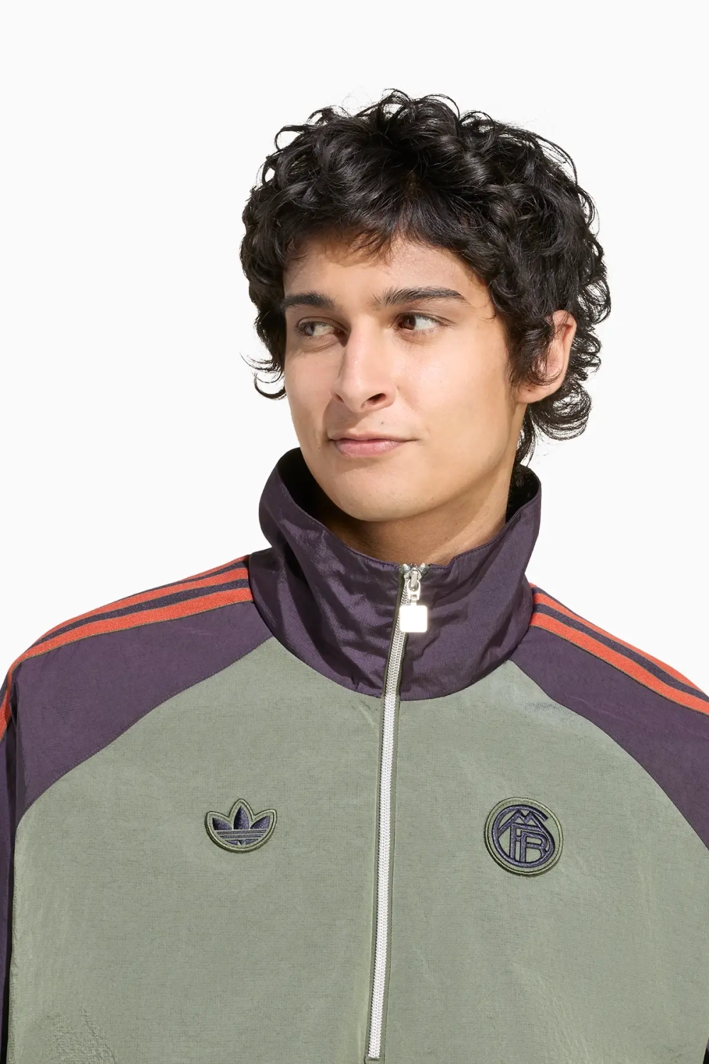 Кофта adidas FC Bayern 25/26 Terrace Icons Half-Zip - зеленый