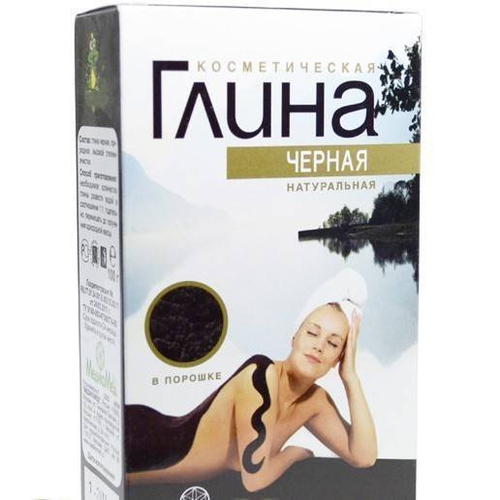 Глина черная косметическая 100 г