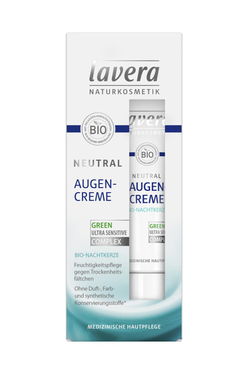 Нейтральный крем для глаз Lavera, 15 мл