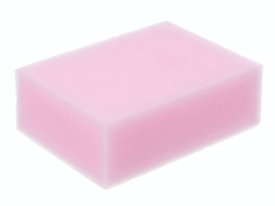Губка меламиновая для удаления пятен 9*6*3см VETTA (розовая)