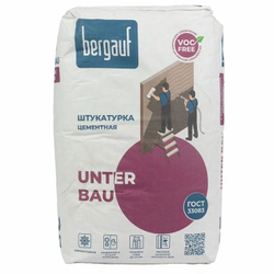 Штукатурка цементная Bergauf Unter Bau 25 кг
