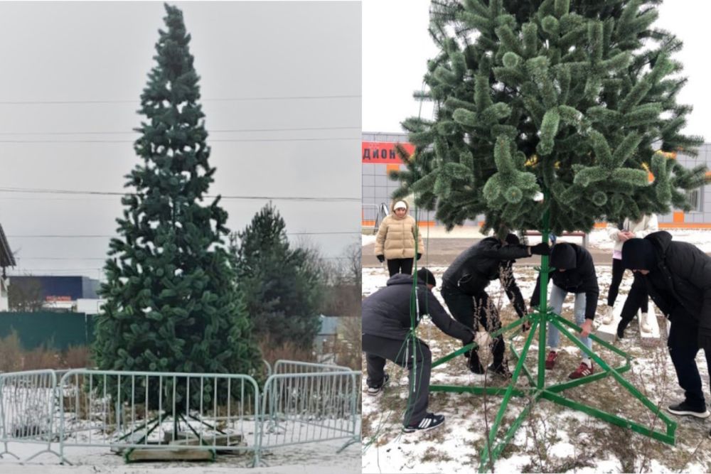 Уличная елка ствольная "Альпийская сосна" (леска) от 3 до 22 м