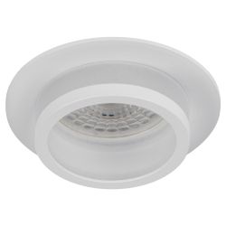 Встраиваемый светильник алюминиевый ЭРА KL89 WH MR16/GU5.3 белый