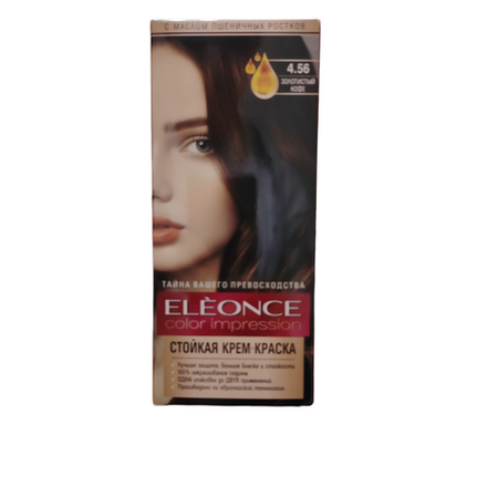 Краска для волос Eleonce №4.56 Золотистый кофе 25 мл