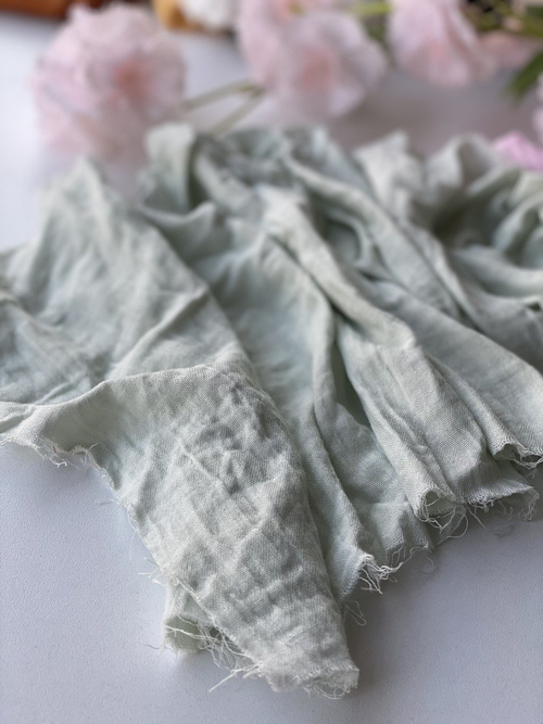 Муслин 2 слоя цвет Мята