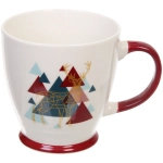 Кружка керамическая 400мл «Олень геометрия» в подарочной коробке