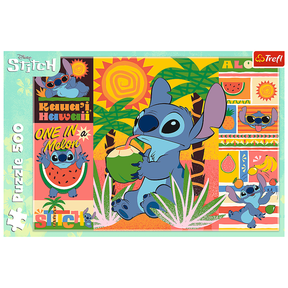 Puzzles - &quot;500&quot; - Holidays with Stitch / Disney Lilo&amp;Stitch