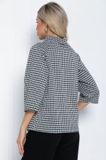 Джемпер Эдельвейс (черно-белая) Б12403-18 LT Collection