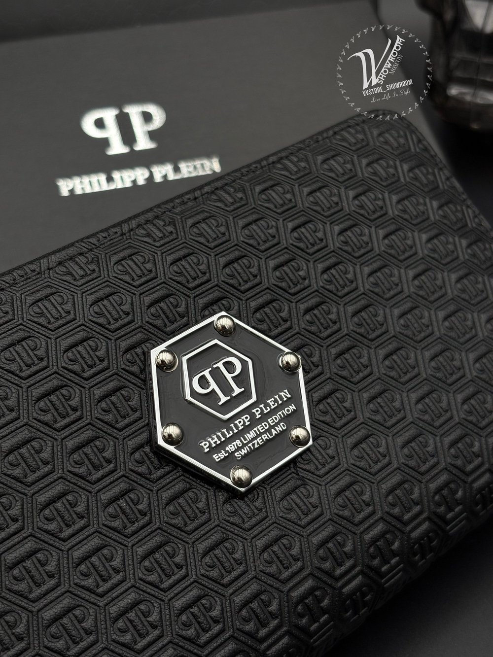 Кошелек на молнии Philipp Plein