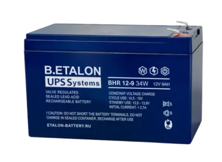 Аккумулятор B.ETALON BHR 12-9 34W