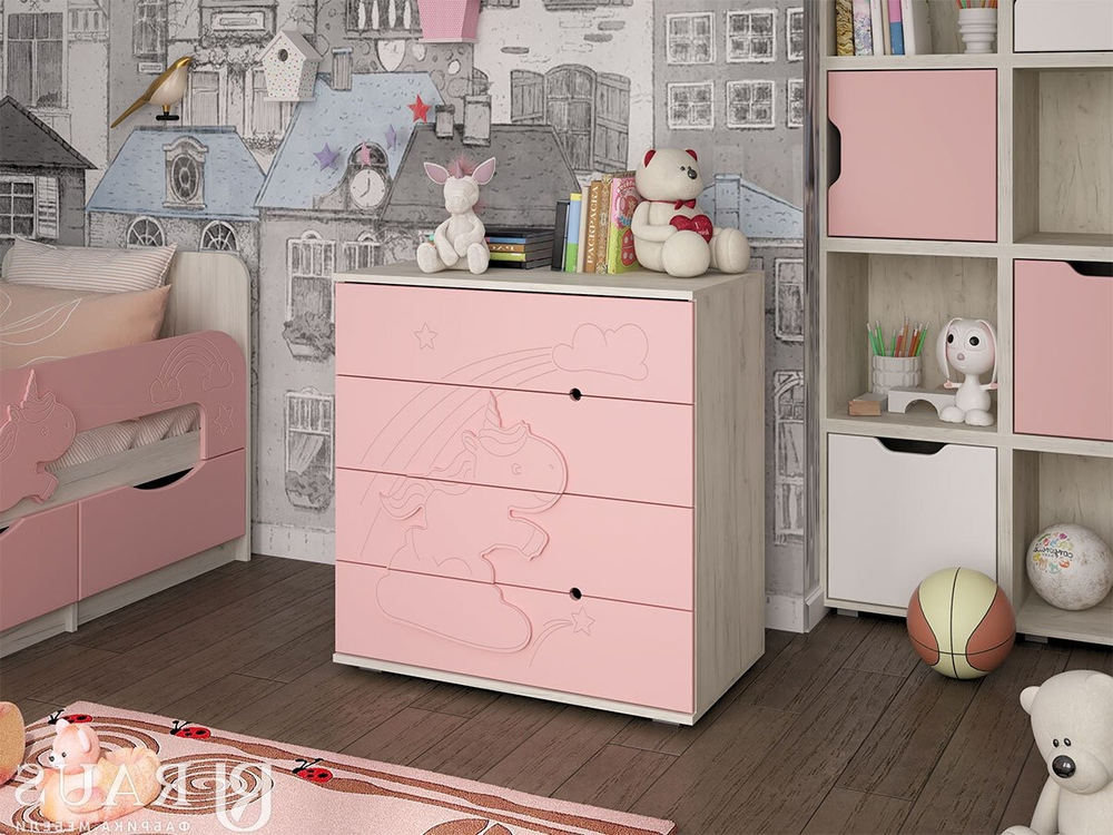 Комод 3Д Единорожек
