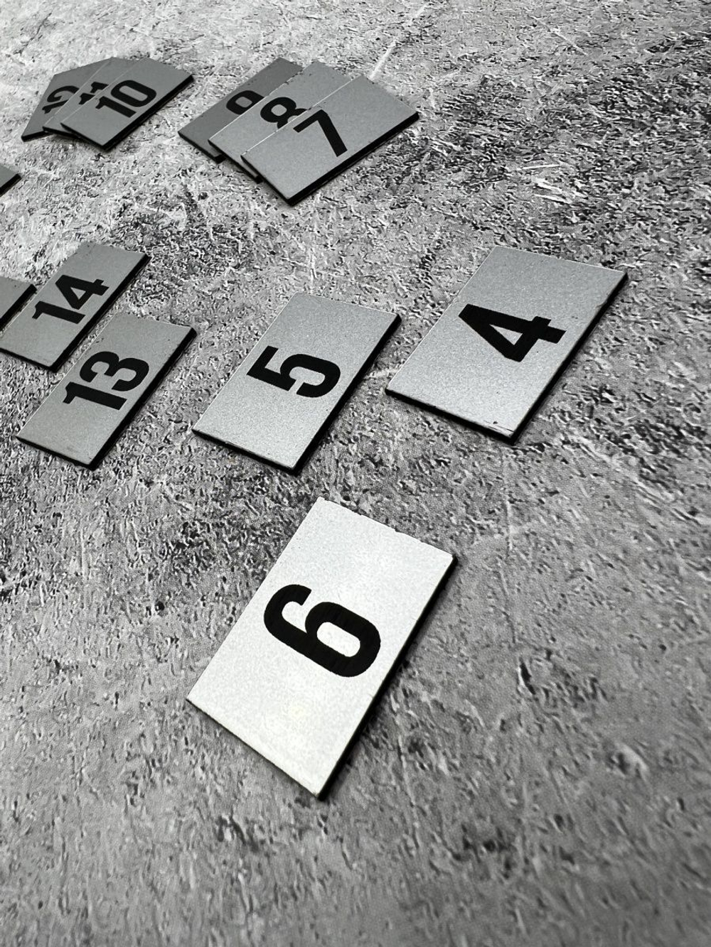 Нумерация гардеробная 1-100