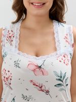 Ночная сорочка Узор-3 Виотекс СУХАЯ РОЗА