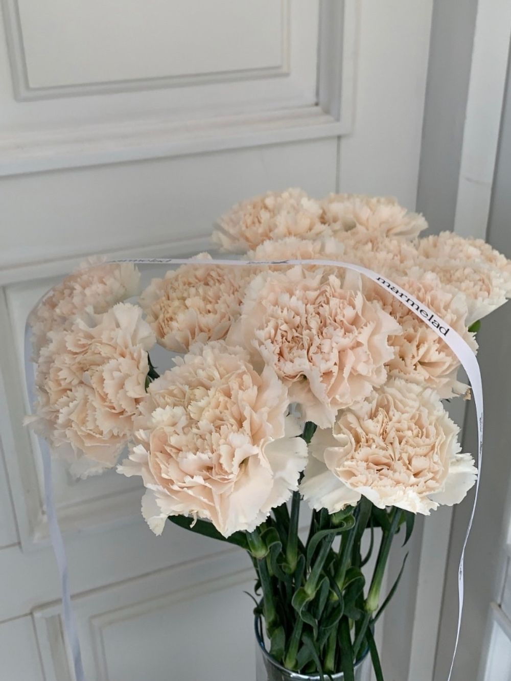 Моно букет из нежных диантусов