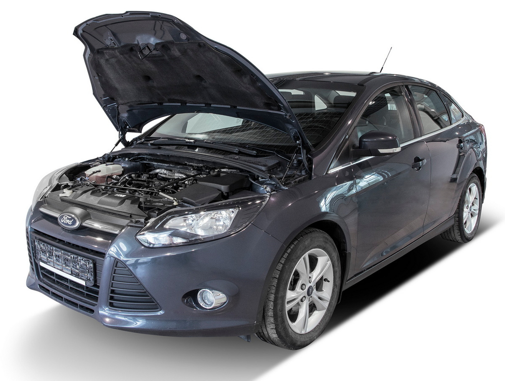 Газовые упоры капота АвтоУпор для Ford Focus III 2011-2019, 2 шт., UFDFOC021