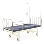 Кровать механическая Med-Mos F-8 (нержавеющая сталь) – удобство и надежность для медицинских нужд