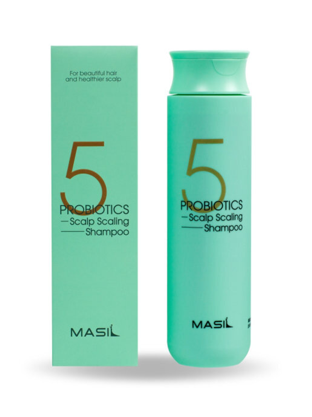 Masil 5 Probiotics Scalp Scaling Shampoo Глубокоочищающий шампунь с пробиотиками 300мл