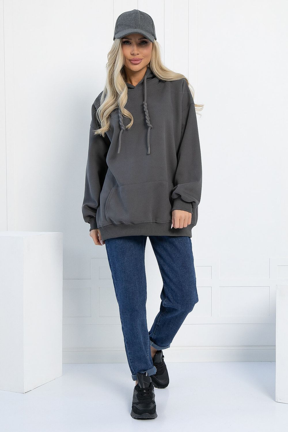 Худи Выше неба (графит) Б12920-4М LT Collection