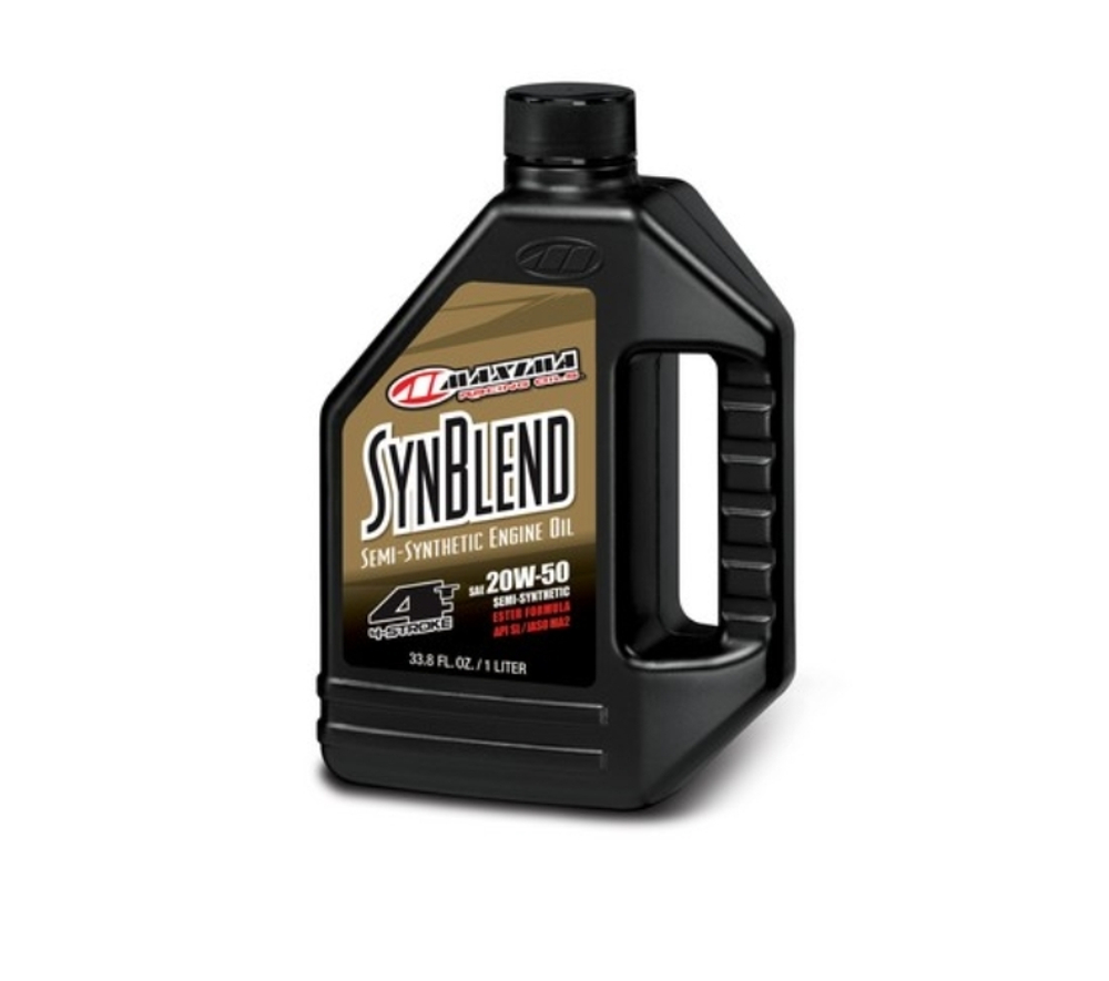 Масло 4т 20W-50 Maxima Syn Blend Ester 1л (полусинт)