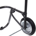 Тележка хозяйственная с сумкой (93*33*26см, колеса 14 см, грузоподъемность до 25 кг) синяя SYD-007