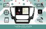 Магнитола для Mitsubishi Pajero Sport 3 2016-2020 АКПП - Vaycar VA47-1181 на Android 13, 8-ядер, 2Гб-32Гб, 4G SIM-слот