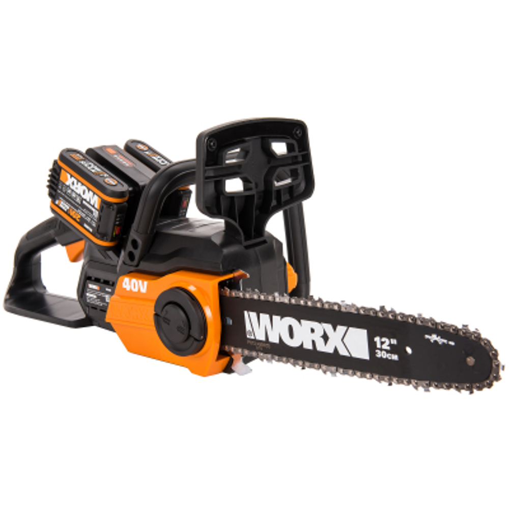 Аккумуляторная пила WORX WG381E (2 АКБх2Ач, ЗУ 2х2А)