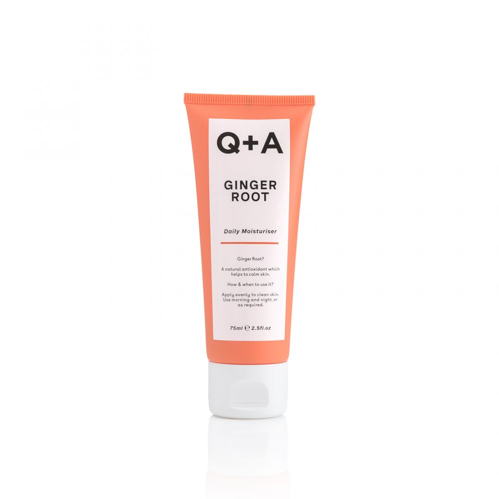 Крем для лица Q+A GINGER ROOT Daily Moisturiser 75ml