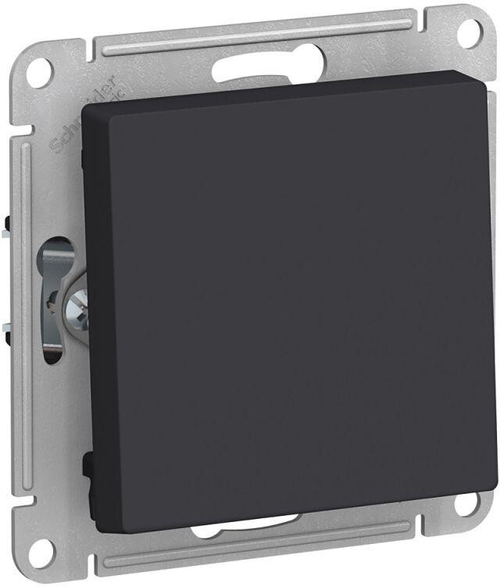 Выключатель 1-кл. СП AtlasDesign 10А IP20 карбон