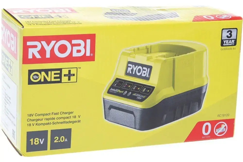 Зарядное устройство компактное Ryobi RC18120 ONE+