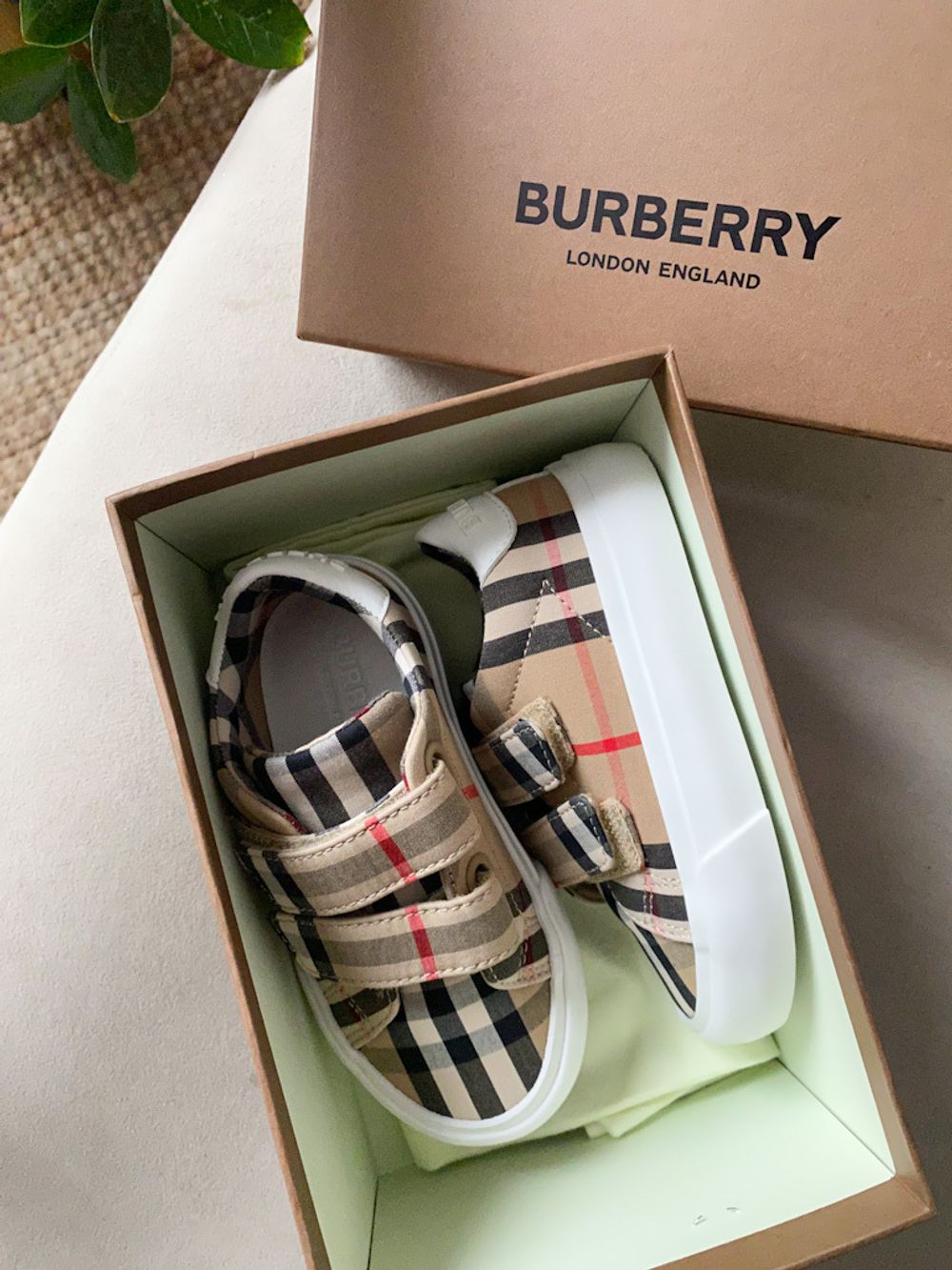 Кеды Burberry