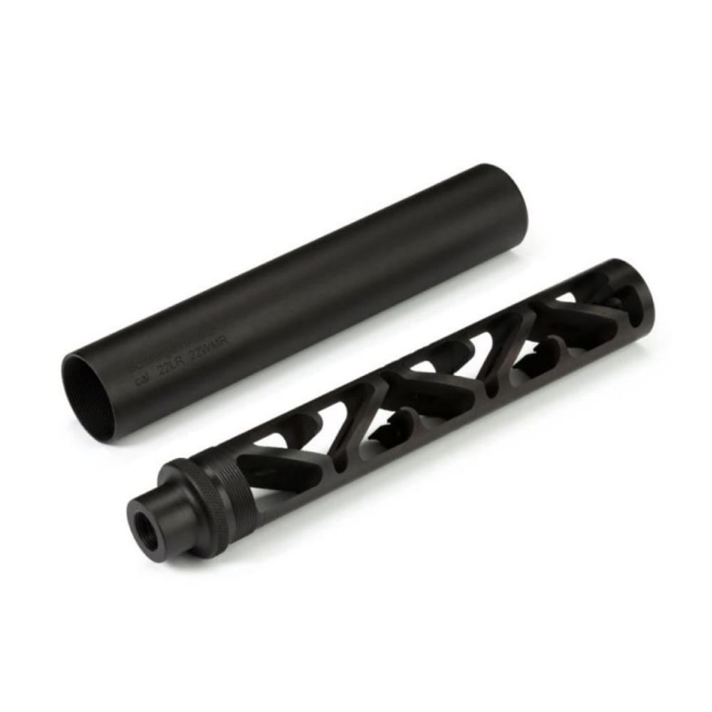 ДТК закрытого типа Schweigen mod. 5 для карабинов CZ 457, CZ 455, Anschutz (.22LR, 1/2"x20), RAW