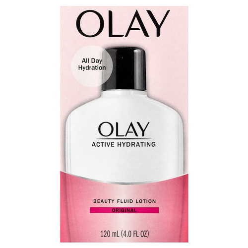 Olay, Active Hydrating, флюид для лица, оригинальный, 120 мл (4 жидк. унции)