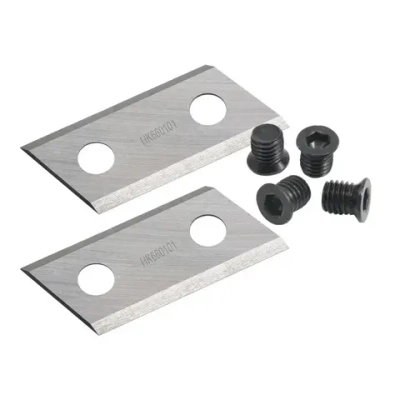 Садовый измельчителя Измельчающий нож, с винтами, TASP, подходит для Зубр ЗИЭ-40-2500 1600 McCulloch MCS2001 Einhell BG-KS 2040 Ryobi RSH2400R Sturm Wolf ROK, 2шт.