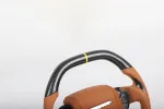 Руль из карбона на заказ для Land Rover Range Rover, Range Rover Sport, Range Rover Velar, Range Rover Evoque тюнинг Рейндж Ровер