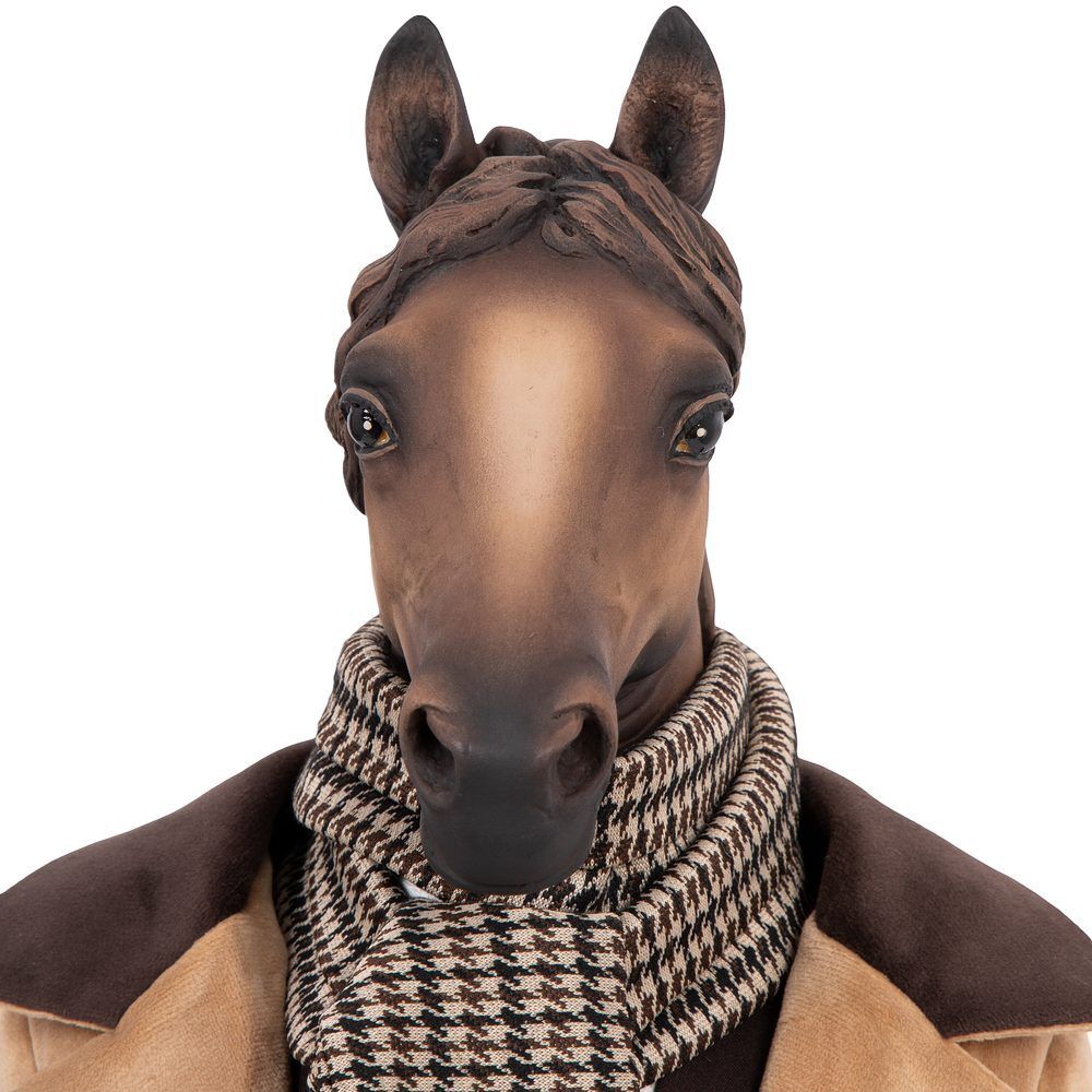 Кукла интерьерная коллекционная Конь Сэр Джон