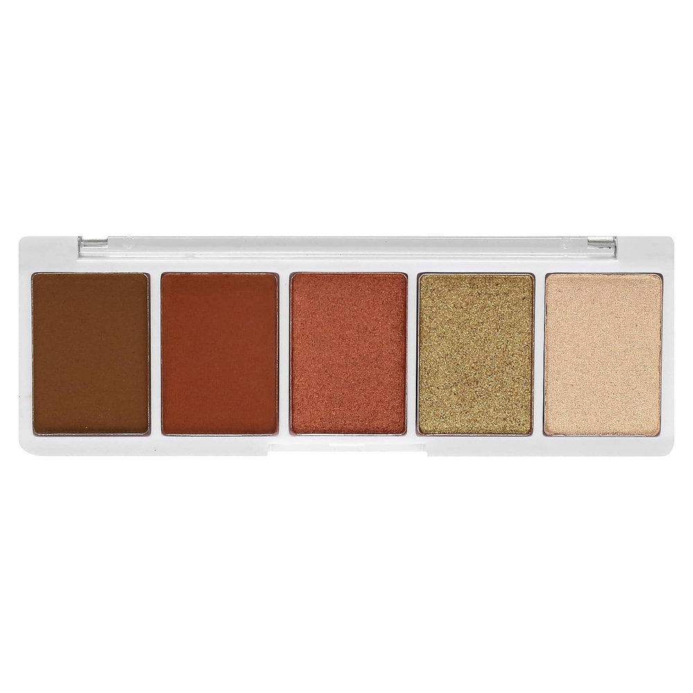 wet n wild, Color Icon, Go-Commando, палитра теней из 5 оттенков, 6 г (0,21 унции)