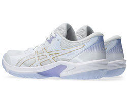 Женские кроссовки для бадминтона/сквоша Asics Beyond FF - white/champagne