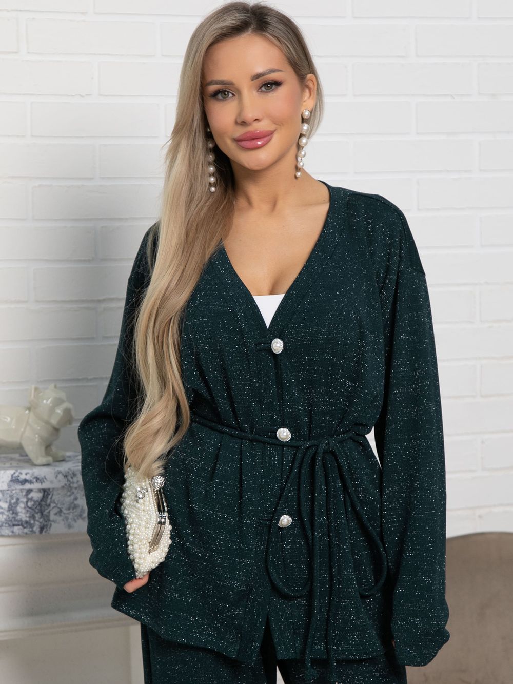 Кардиган Келли (зеленый) Б15052-39М LT Collection