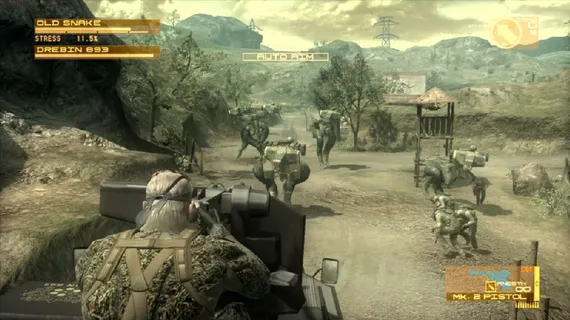 PS3 Metal Gear Solid 4: Guns of the Patriots (Б/У, Английская версия, BLES-00246)