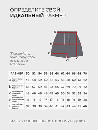 Цена на Шорты-2411 больших размеров