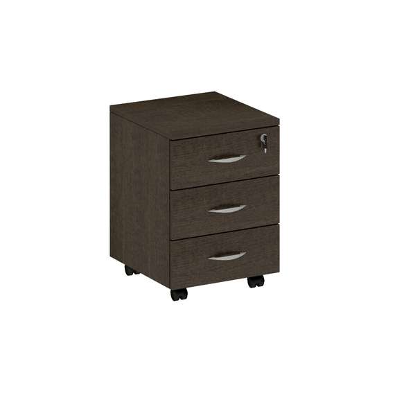 Тумба выкатная 3-ящичная с центральным замком ФР 212