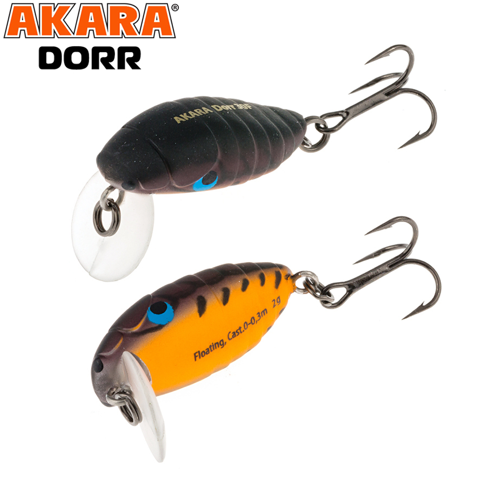 Воблер Akara Dorr 30F 2,0 гр. (1/14 oz 1,2 in) A202