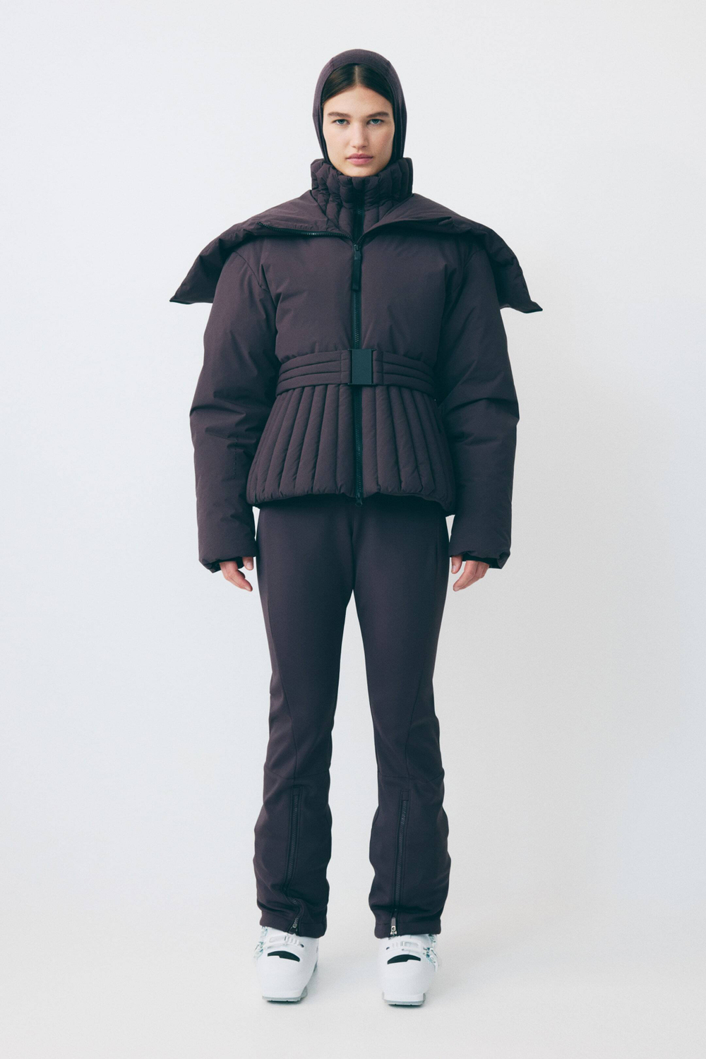 H&M Утепленная горнолыжная куртка ThermoMove™, баклажанный